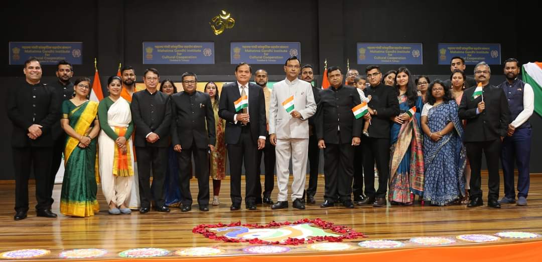 The 78th Independence Day of India celebration at Mahatma Gandhi Institute for Cultural Co-operation on 15 August, 2024.